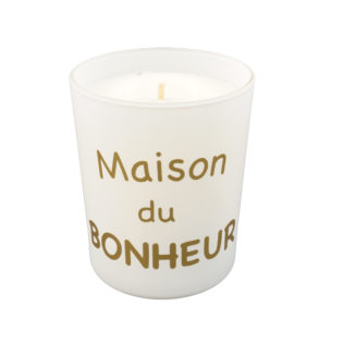 Bougie personnalisée