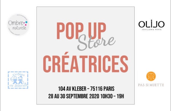 Pop up store Kléber sept 2020