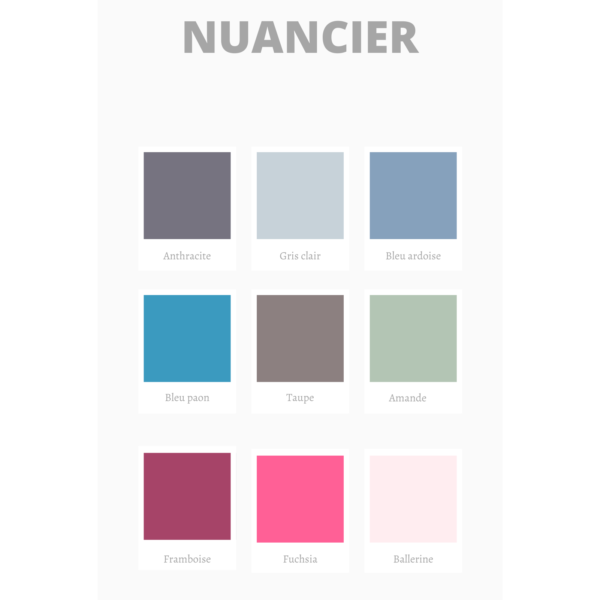 Nuancier ombre naturelle, nuancier peinture , cadeaux personnalisés, cadeaux peint à la main, ombre naturelle