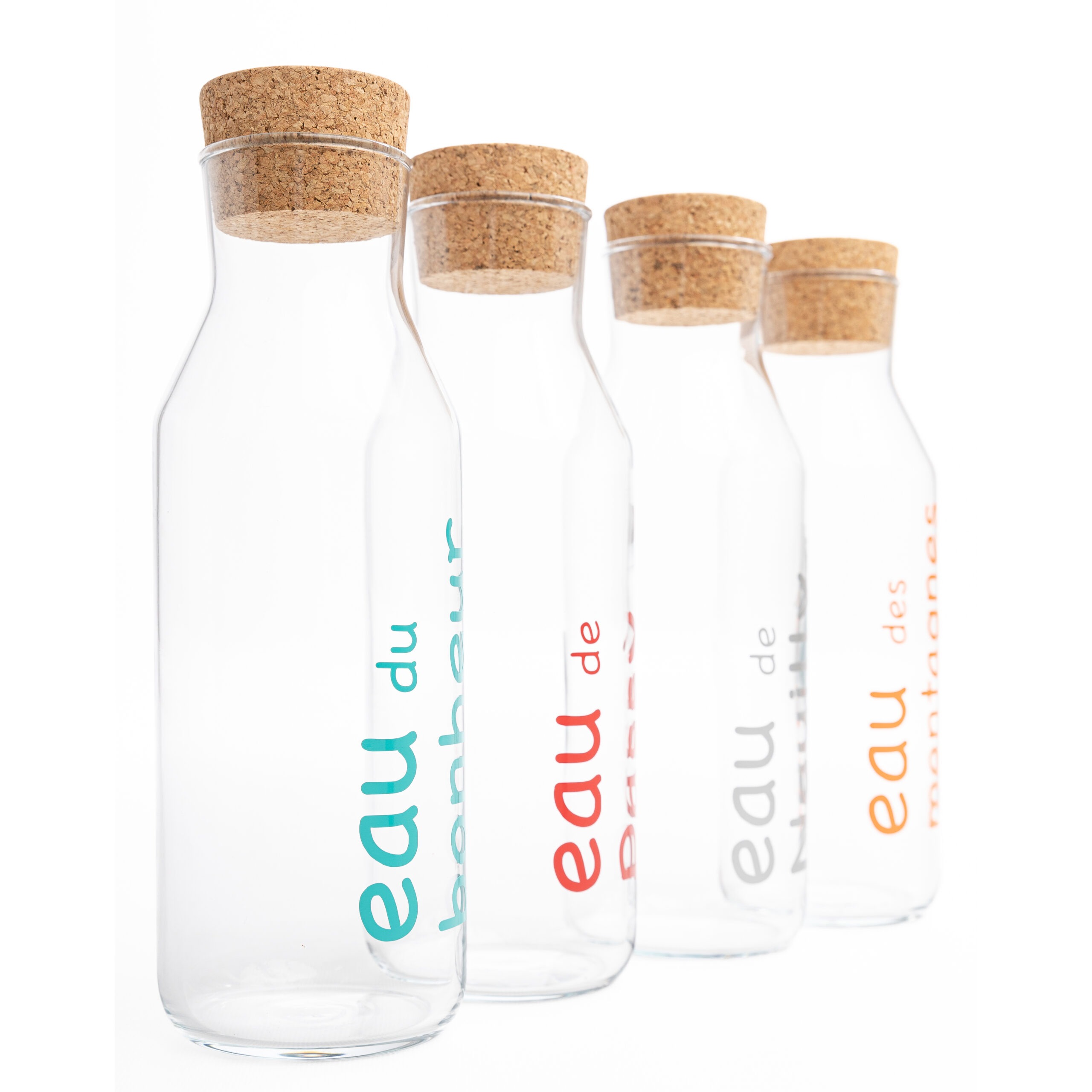 Carafe Personnalisable Gravée Au Laser - 1,8L, Hauteur 23 Cm - Pour Bière, Sangria, Boissons - Cadeau Fête Des Pères